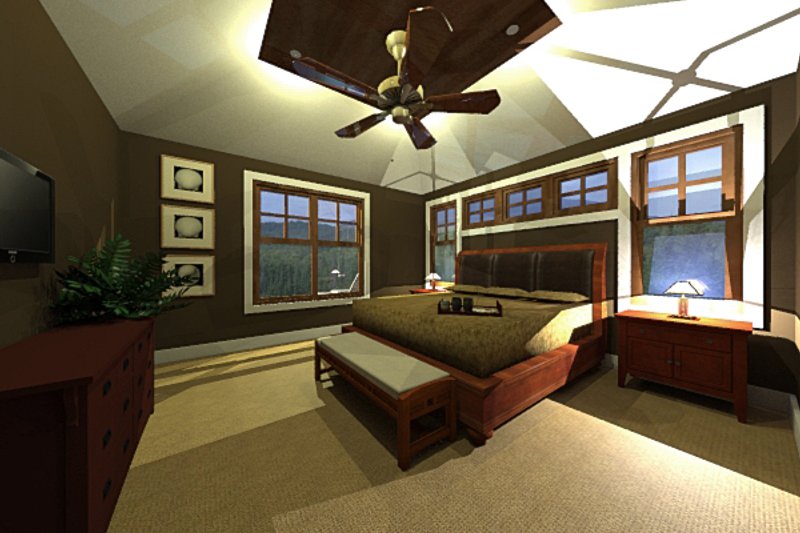 Dream House Plan - Exterior - Other Elevation 4 for Craftsman House Plan #51-521 - 3 bed, 2 bath