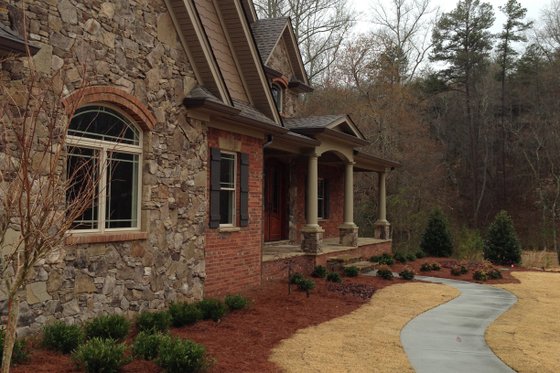Exterior - Front Elevation 4 for European House Plan #437-62 - 3 bed, 2 bath