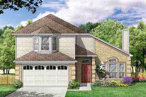 Traditional Exterior - Front Elevation Plan #84-212