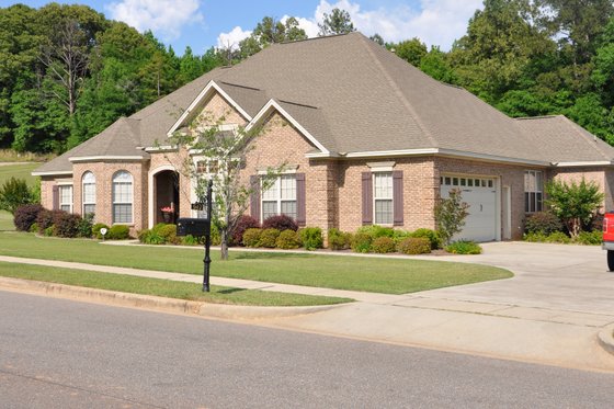 Exterior - Front Elevation 3 for Traditional House Plan #63-234 - 4 bed, 3 bath