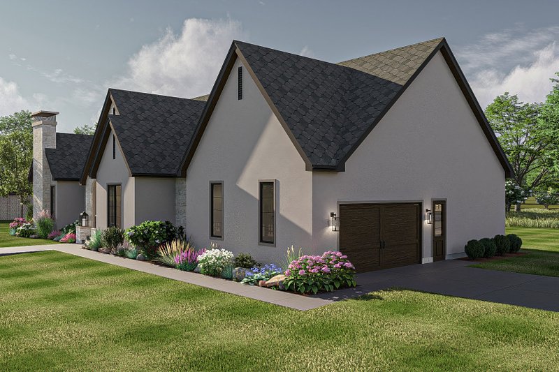Home Plan - Exterior - Other Elevation 1 for Modern House Plan #455-372 - 3 bed, 2.5 bath