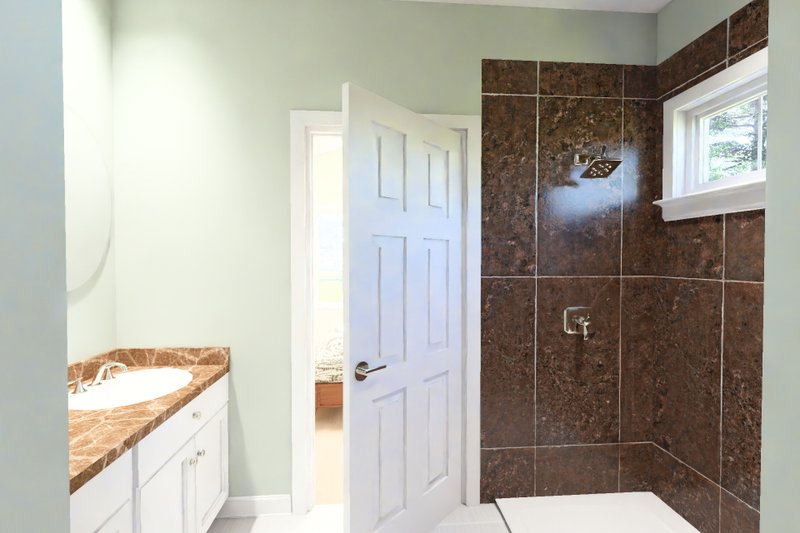 Home Plan - Interior - Master Bathroom 2 for Cottage House Plan #513-2474 - 3 bed, 2 bath