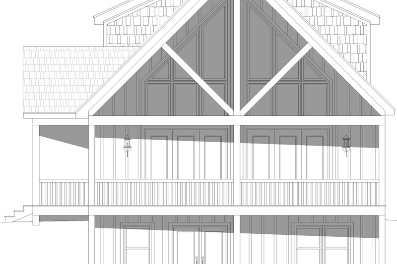 Dream House Plan - Exterior - Other Elevation 1 for Country House Plan #932-975 - 3 bed, 2.5 bath