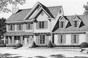 Traditional Style House Plan - 3 Beds 2.5 Baths 2059 Sq/Ft Plan #112-125 
