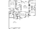 European Style House Plan - 3 Beds 2.5 Baths 1891 Sq/Ft Plan #927-30 