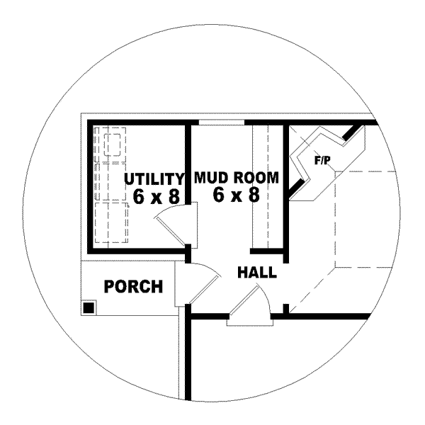 European Floor Plan - Other Floor Plan #81-1513