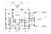 Farmhouse Style House Plan - 3 Beds 3 Baths 2232 Sq/Ft Plan #48-1195 