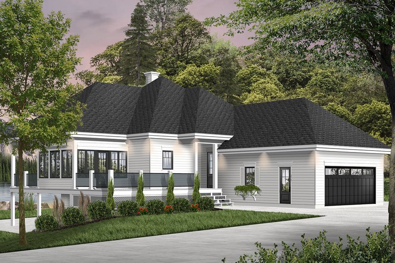 Home Plan - Cottage Exterior - Front Elevation Plan #23-2680