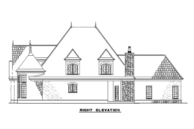 Dream House Plan - European home design, elevation