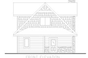 Cabin Style House Plan - 3 Beds 2.5 Baths 1613 Sq/Ft Plan #117-1030 Exterior 