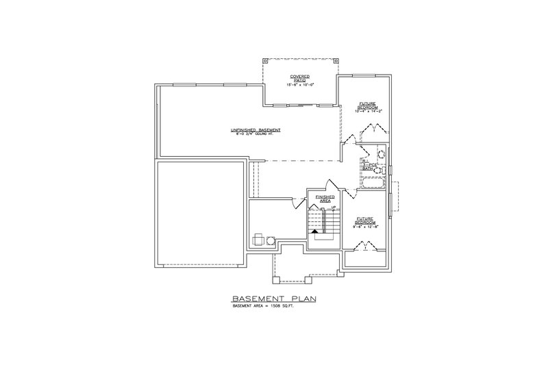 Architectural House Design - Floor Plan - Other Floor for Craftsman House Plan #1100-69 - 2 bed, 2 bath