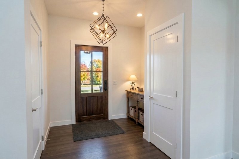 Home Plan - Interior - Entry 1 for Craftsman House Plan #51-1548 - 2 bed, 2 bath