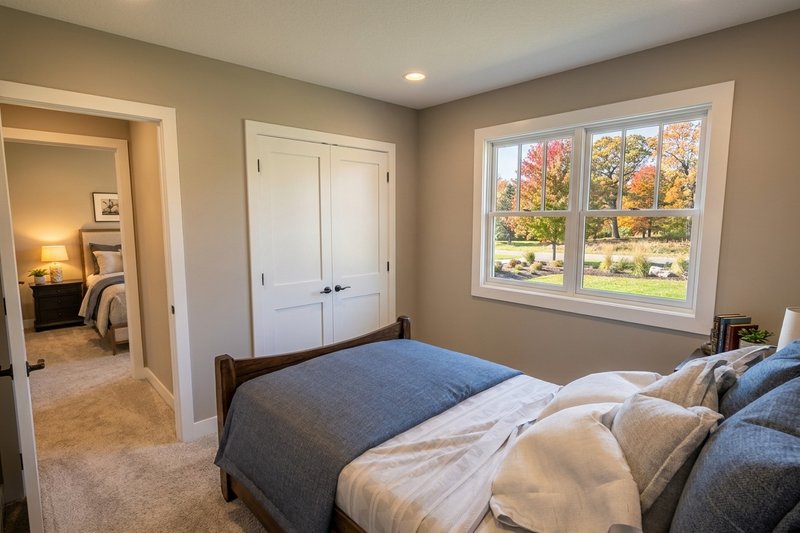 Home Plan - Interior - Bedroom 1 for Craftsman House Plan #51-1545 - 3 bed, 2.5 bath