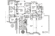 European Style House Plan - 3 Beds 2.5 Baths 2900 Sq/Ft Plan #310-669 