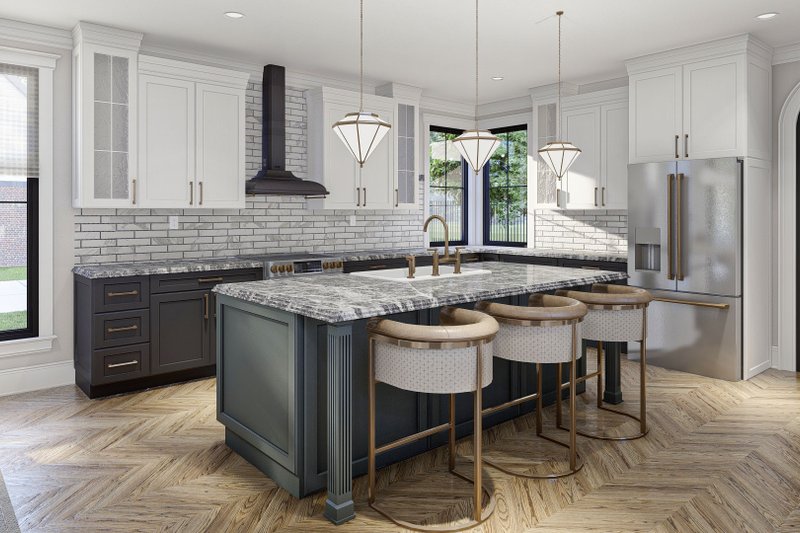 Home Plan - Interior - Kitchen 2 for Modern House Plan #455-638 - 3 bed, 2.5 bath