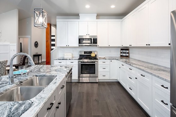 Interior - Kitchen 2 for Contemporary House Plan #1070-30 - 3 bed, 2.5 bath