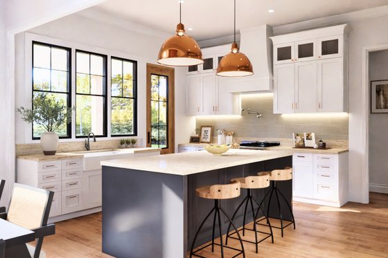 Interior - Kitchen for Farmhouse House Plan #119-475 - 3 bed, 3.5 bath