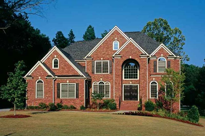 Architectural House Design - Exterior - Front Elevation 4 for European House Plan #927-24 - 5 bed, 4.5 bath