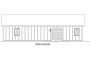 Farmhouse Style House Plan - 3 Beds 2 Baths 1400 Sq/Ft Plan #57-701 