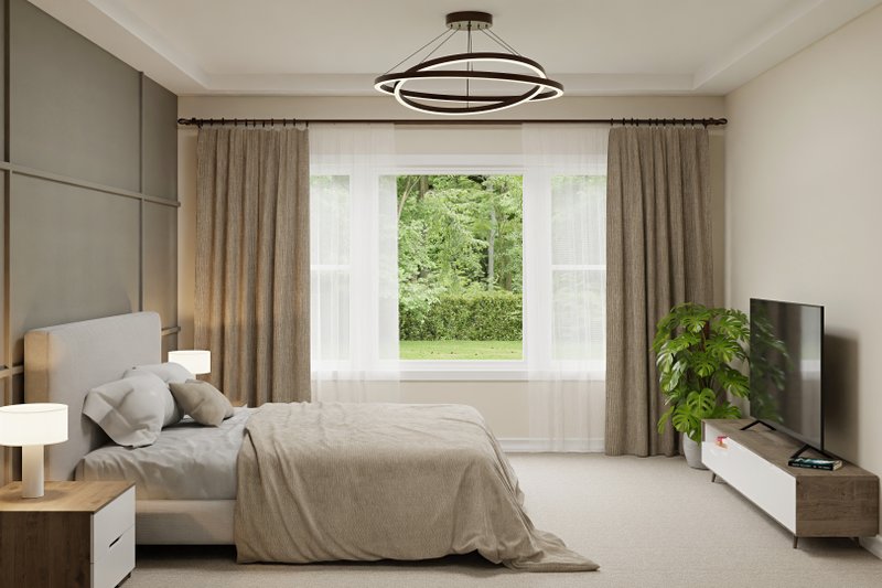 Dream House Plan - Interior - Master Bedroom 1 for Country House Plan #1089-61 - 3 bed, 2.5 bath