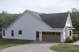 Exterior - Other Elevation 1 for Farmhouse House Plan #455-736 - 3 bed, 2.5 bath