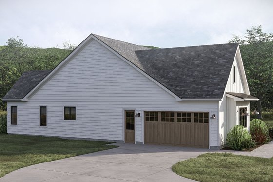 Exterior - Other Elevation 1 for Farmhouse House Plan #455-736 - 3 bed, 2.5 bath