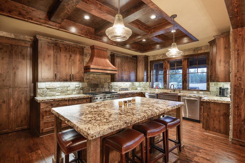 Architectural House Design - Interior - Kitchen for Craftsman House Plan #892-27 - 5 bed, 5.5 bath