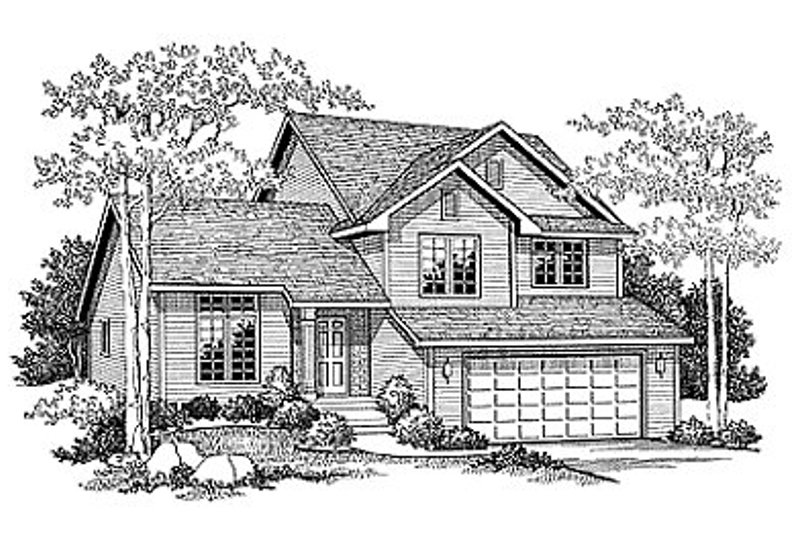 House Design - Traditional Exterior - Front Elevation Plan #70-271