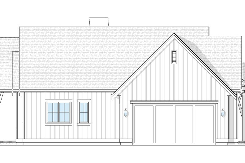 House Blueprint - Exterior - Other Elevation for Farmhouse House Plan #1114-122 - 3 bed, 2.5 bath