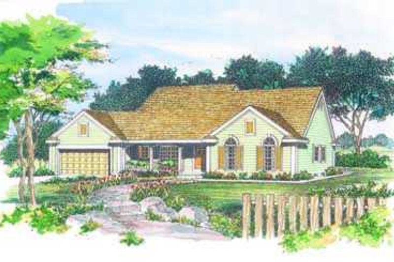 Home Plan - Traditional Exterior - Front Elevation Plan #72-116
