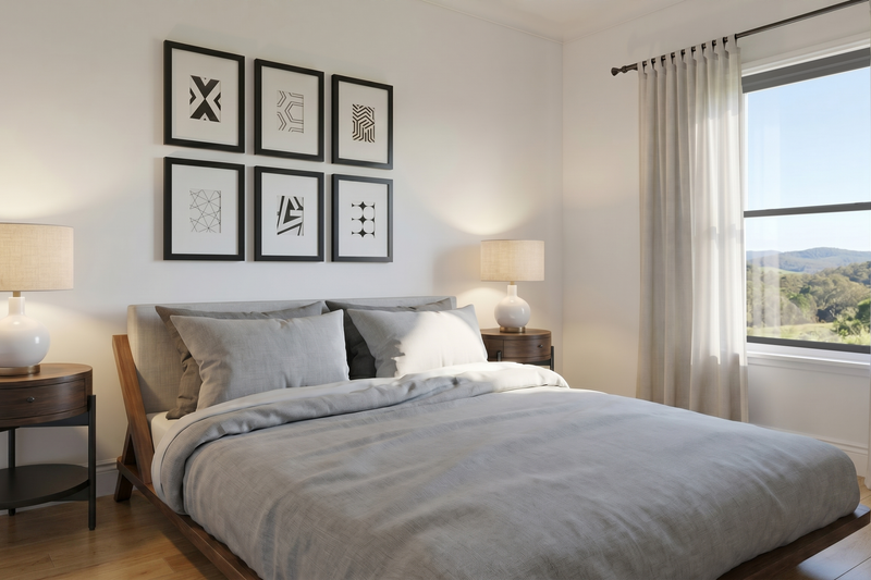 Architectural House Design - Interior - Bedroom for Barndominium House Plan #1064-482 - 3 bed, 2.5 bath