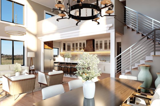 Interior - Other 1 for Barndominium House Plan #1064-374 - 6 bed, 4.5 bath