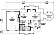 Country Style House Plan - 2 Beds 2 Baths 2571 Sq/Ft Plan #25-4686 