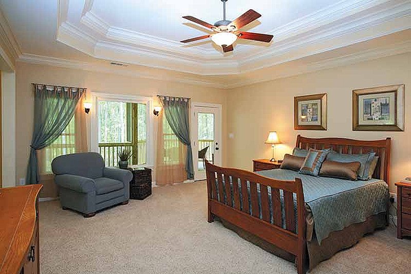 Dream House Plan - Interior - Master Bedroom for Traditional House Plan #56-541 - 3 bed, 3.5 bath
