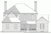 Colonial Style House Plan - 4 Beds 4 Baths 3893 Sq/Ft Plan #137-229 