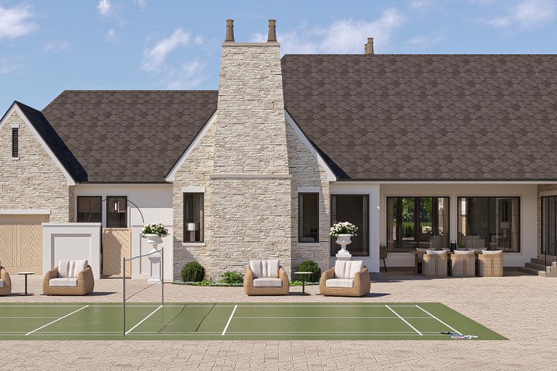 Home Plan - Exterior - Other Elevation 5 for Cottage House Plan #455-562 - 3 bed, 3.5 bath