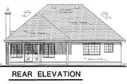 Traditional Style House Plan - 3 Beds 2 Baths 1935 Sq/Ft Plan #18-190 