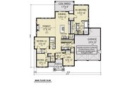 Craftsman Style House Plan - 3 Beds 2.5 Baths 1964 Sq/Ft Plan #1070-200 Floor 