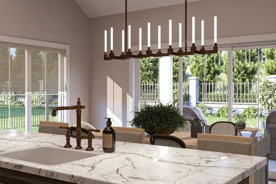 Interior - Kitchen 1 for Cottage House Plan #455-410 - 3 bed, 2 bath