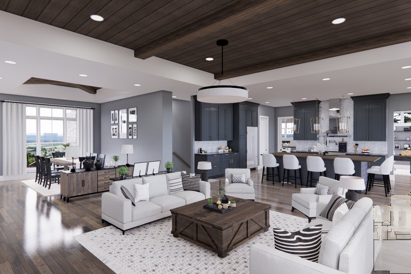 Dream House Plan - Interior - Family Room 1 for Traditional House Plan #51-1224 - 2 bed, 2 bath