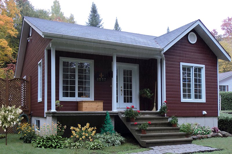 Architectural House Design - Exterior - Front Elevation 5 for Cottage House Plan #23-2198 - 2 bed, 1 bath