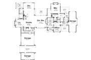 Cottage Style House Plan - 3 Beds 4 Baths 4589 Sq/Ft Plan #455-562 