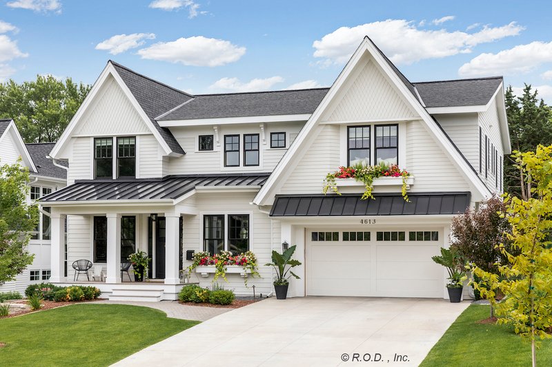 House Plan Design - Exterior - Front Elevation 3 for Farmhouse House Plan #51-1566 - 4 bed, 3.5 bath