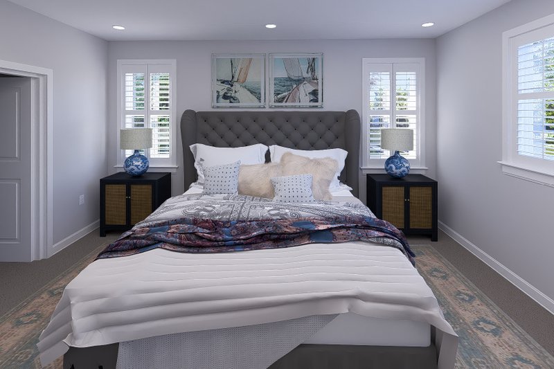 Home Plan - Interior - Master Bedroom 1 for Farmhouse House Plan #1060-360 - 4 bed, 2.5 bath