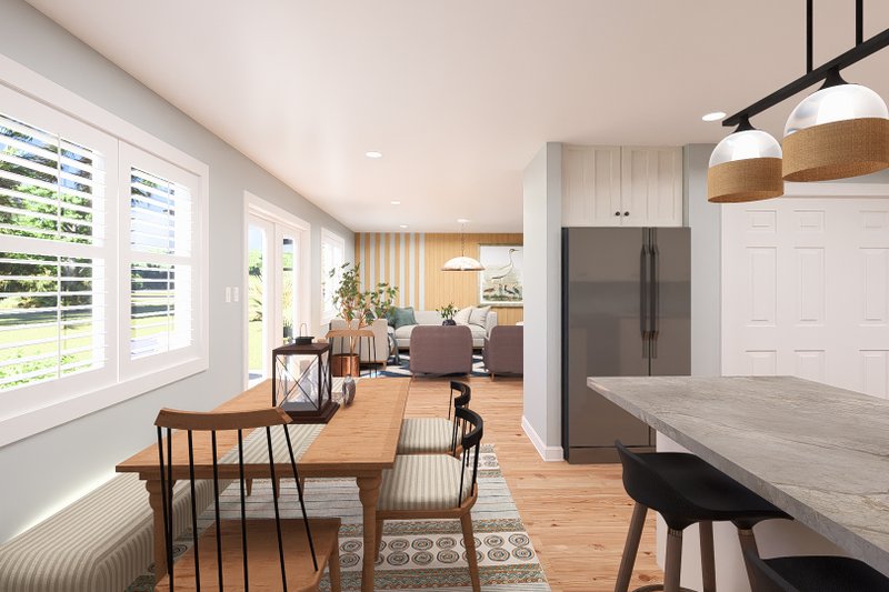 Dream House Plan - Interior - Kitchen for Traditional House Plan #1060-33 - 4 bed, 3.5 bath