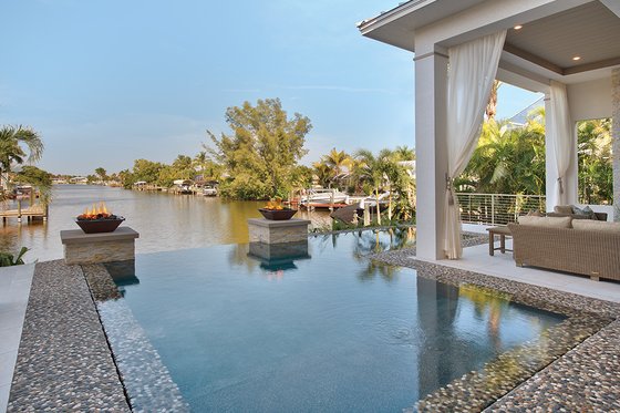 Exterior - Outdoor Living 3 for Contemporary House Plan #930-20 - 3 bed, 4 bath