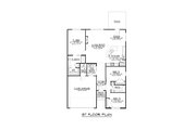 Ranch Style House Plan - 3 Beds 2 Baths 1651 Sq/Ft Plan #1064-65 