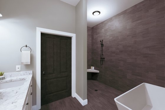 Interior - Master Bathroom 1 for Barndominium House Plan #44-282 - 4 bed, 3 bath
