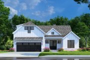 Farmhouse Style House Plan - 3 Beds 2 Baths 1998 Sq/Ft Plan #923-153 