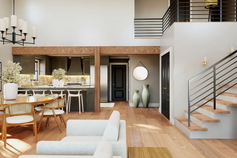 Architectural House Design - Interior - Other for Barndominium House Plan #1064-373 - 4 bed, 3.5 bath